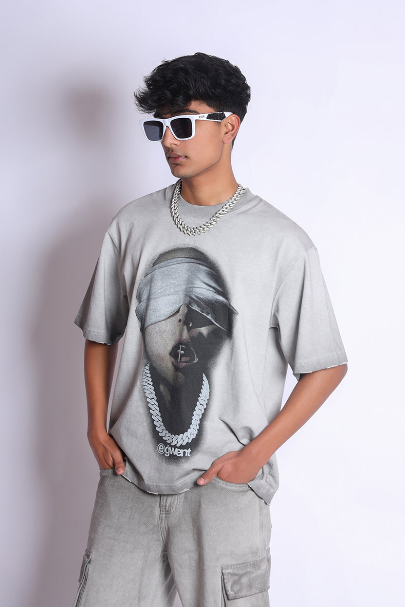 Crew Neck T-Shirt Grey