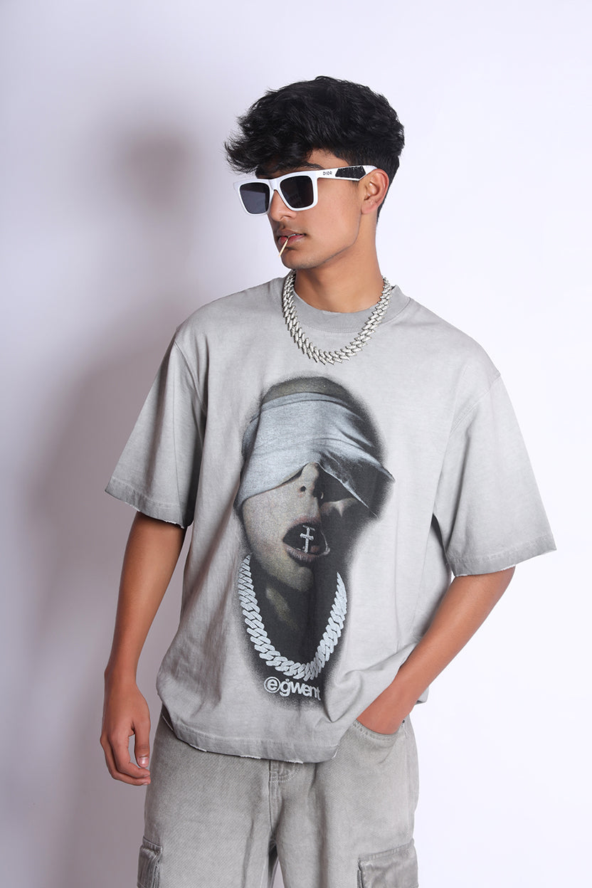 Crew Neck T-Shirt Grey