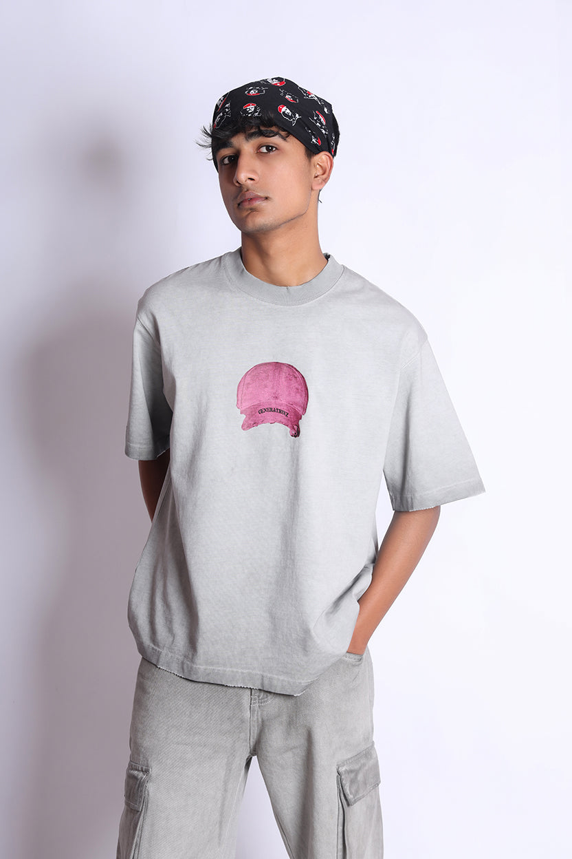 Crew Neck T-Shirt Grey