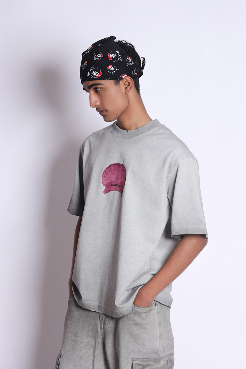 Crew Neck T-Shirt Grey