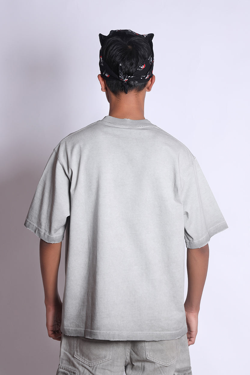 Crew Neck T-Shirt Grey