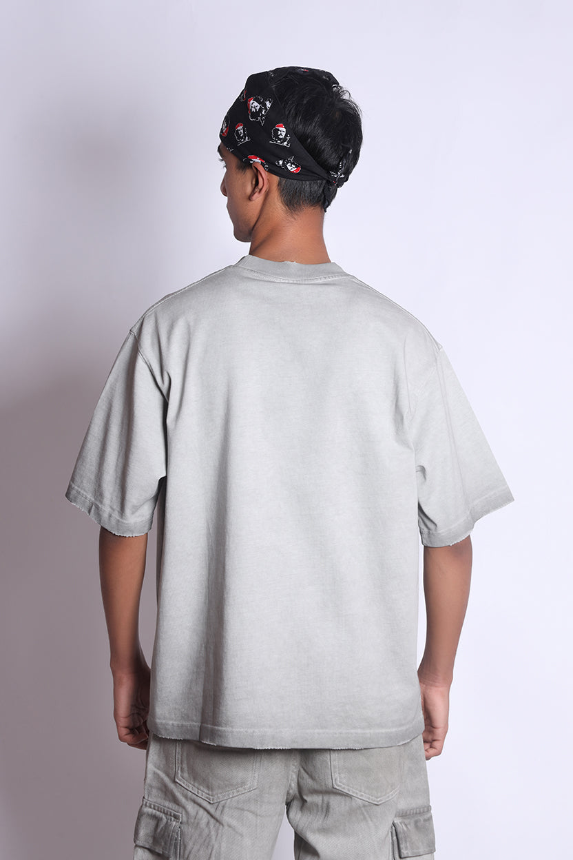 Crew Neck T-Shirt Grey