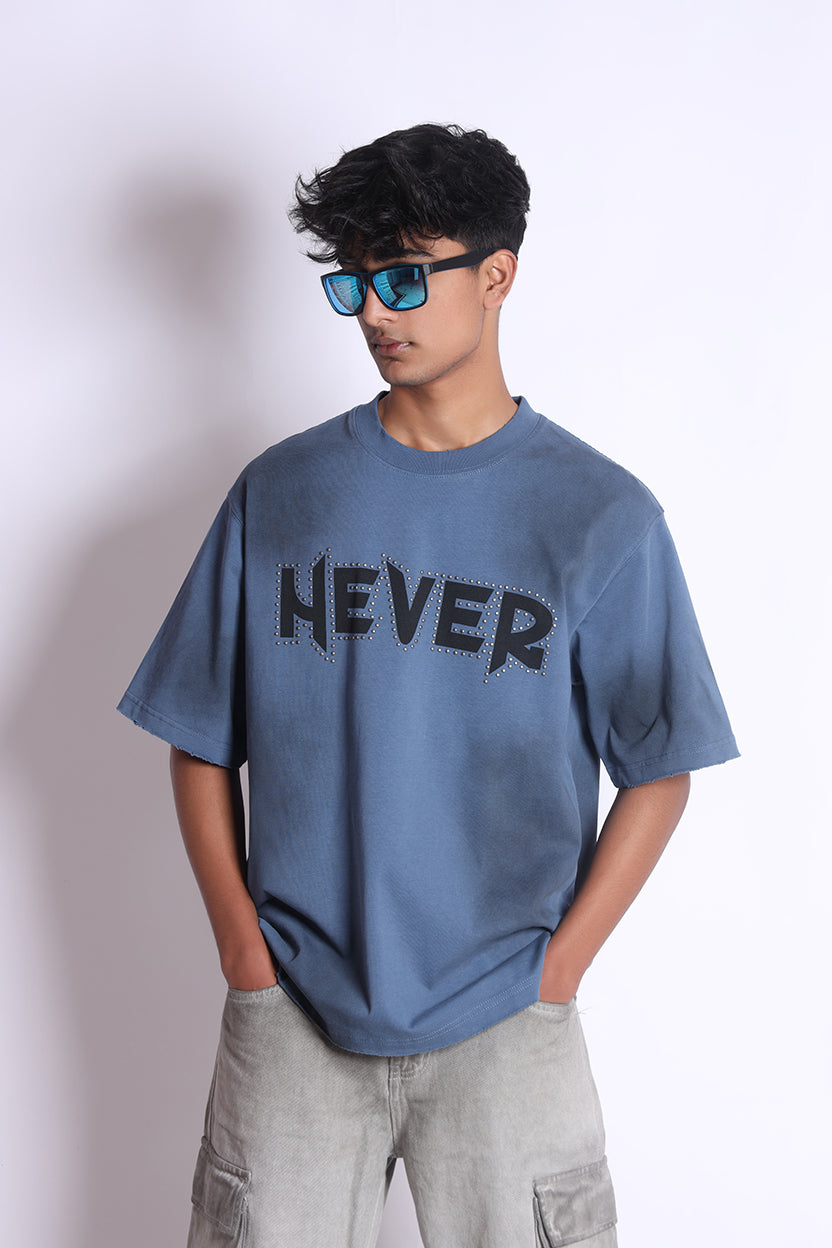 Crew Neck T-Shirt Blue