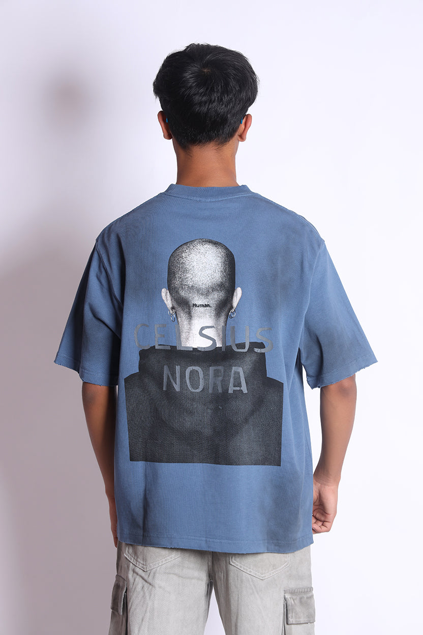 Crew Neck T-Shirt Blue