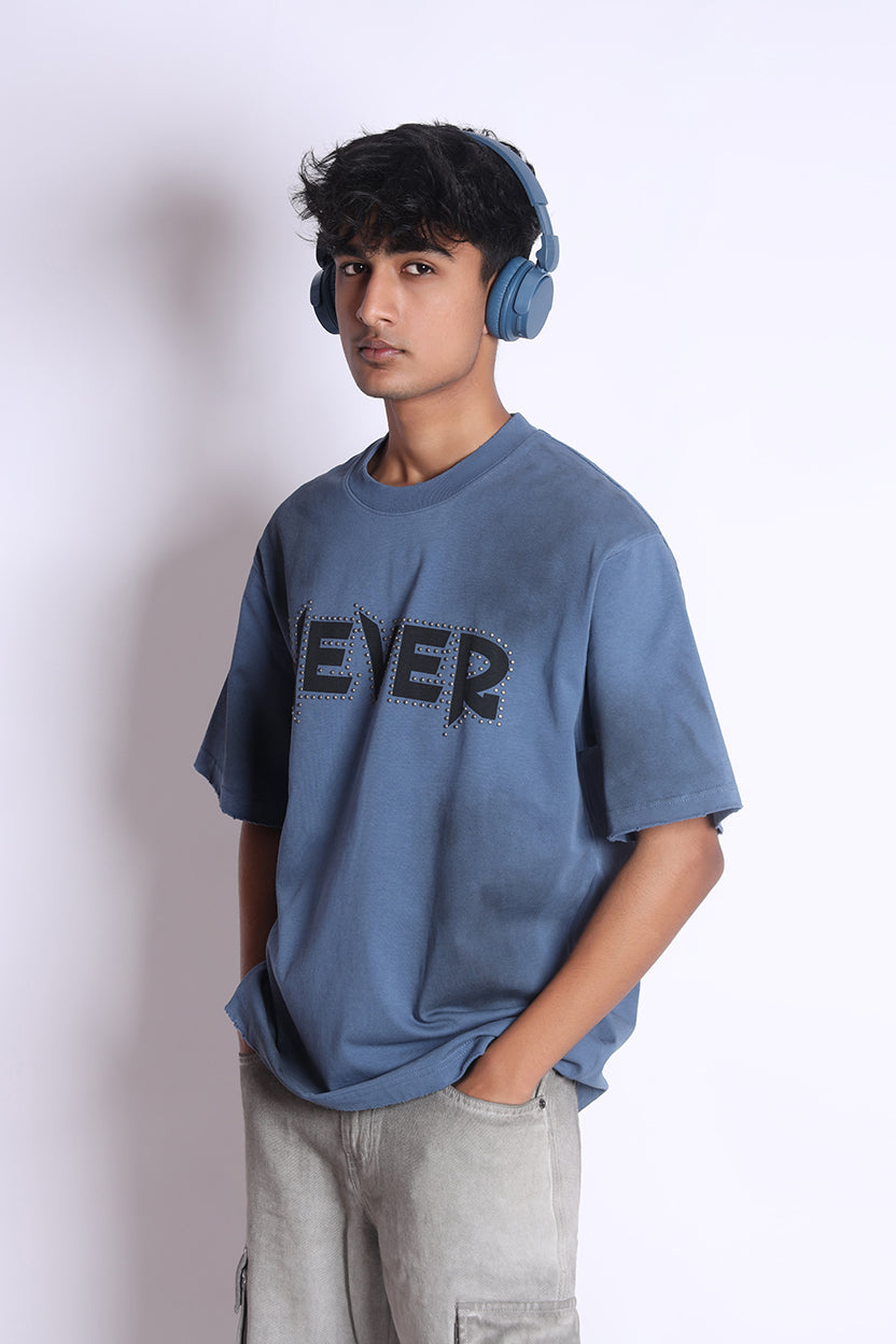 Crew Neck T-Shirt Blue