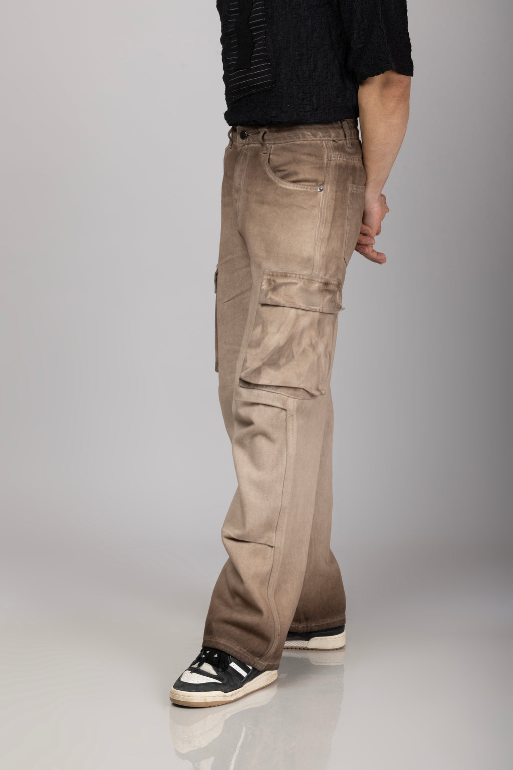 Dark Coffee Denim Jeans