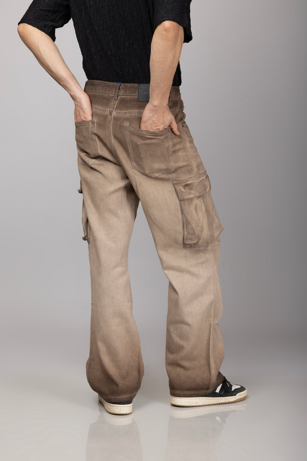 Dark Coffee Denim Jeans