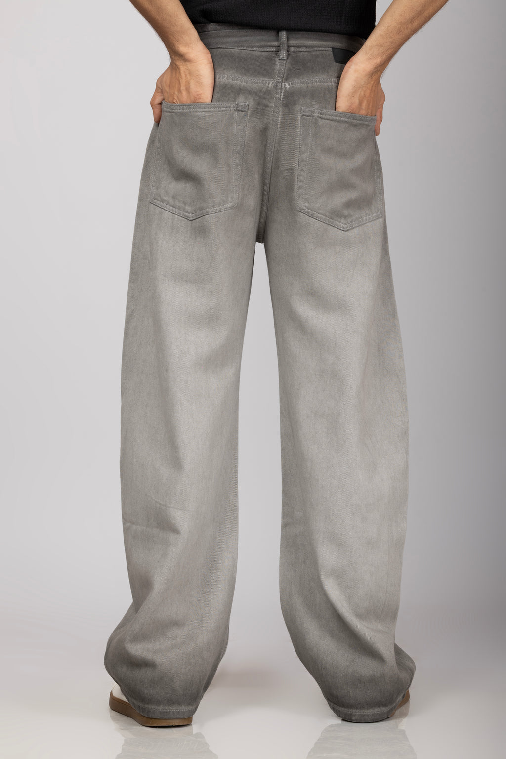 Grey Ombre Cowboy Ridge Denim Jeans