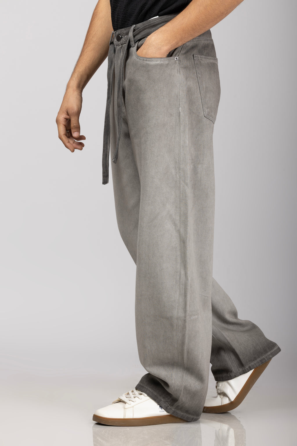 Grey Ombre Cowboy Ridge Denim Jeans
