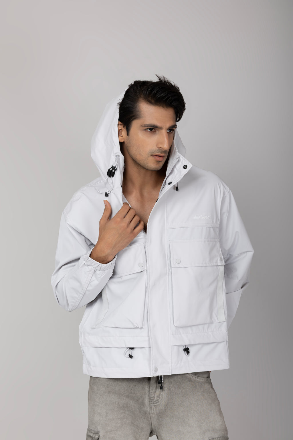 Off White Hooded Jacket