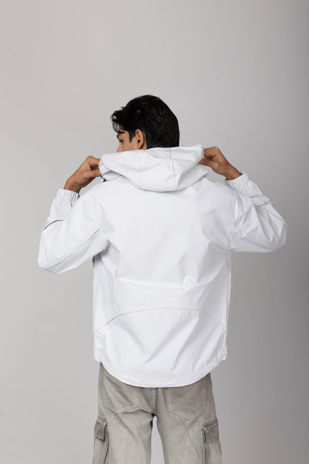 Off White Hooded Jacket