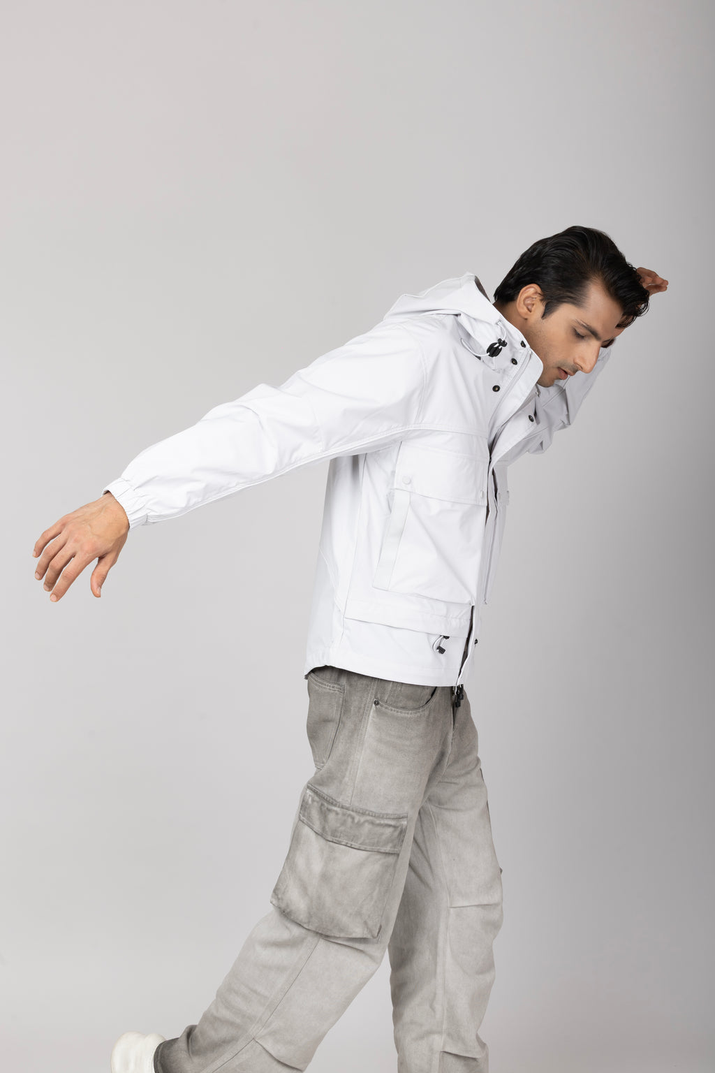Off White Hooded Jacket