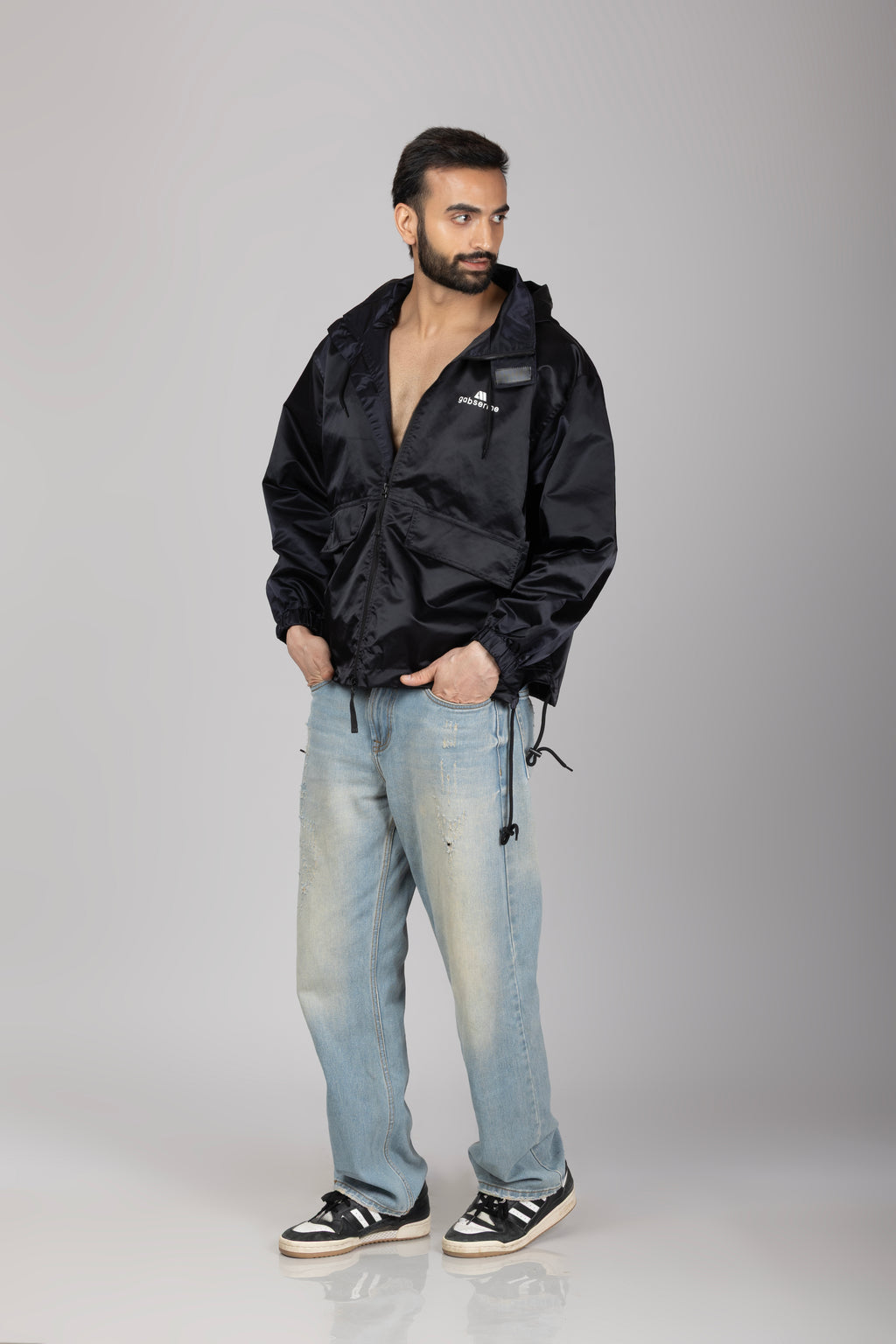 Hooded Jacket Black