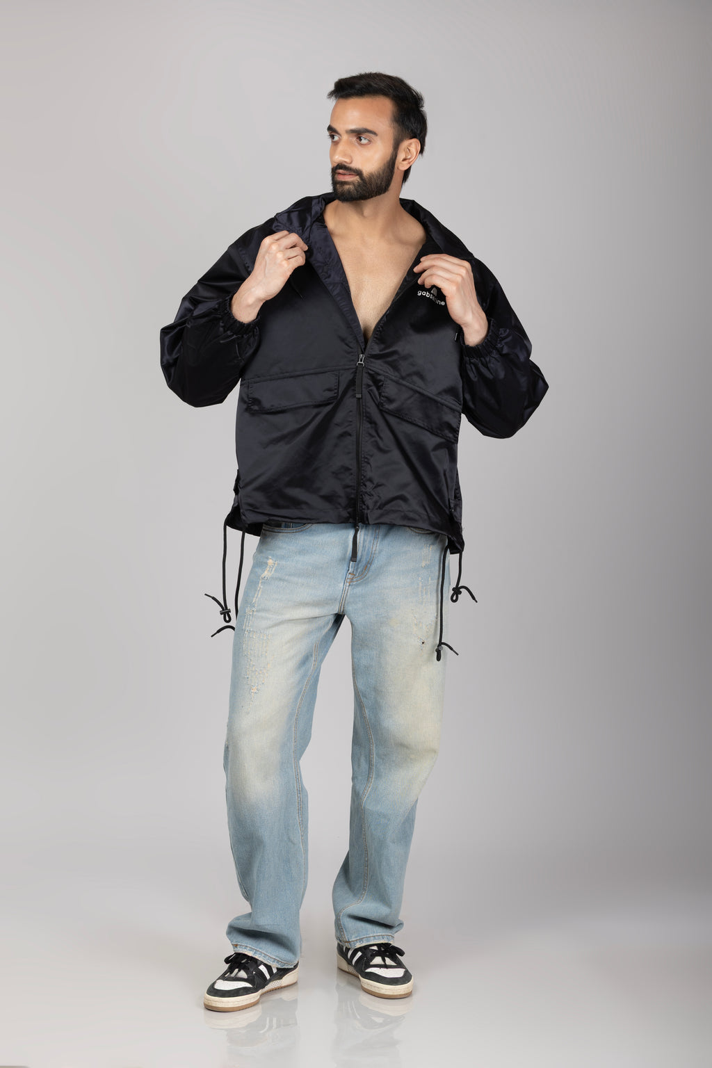 Hooded Jacket Black