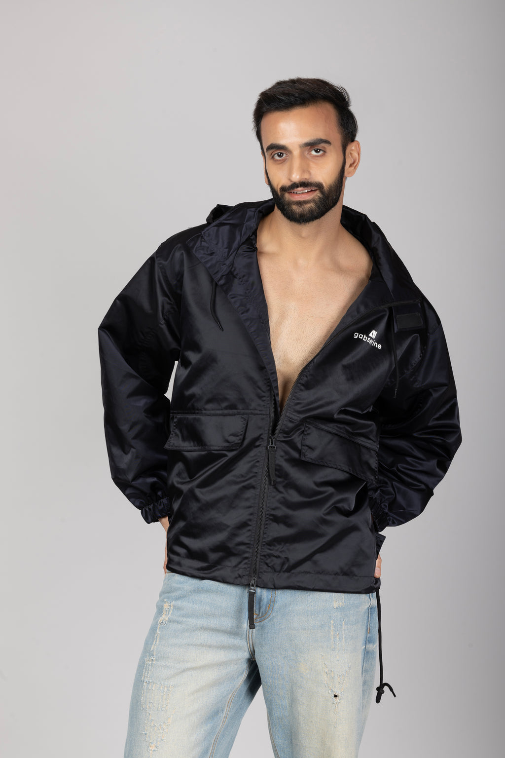 Hooded Jacket Black
