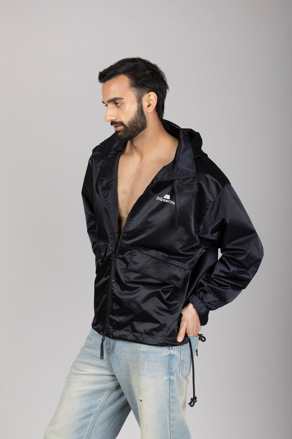 Hooded Jacket Black