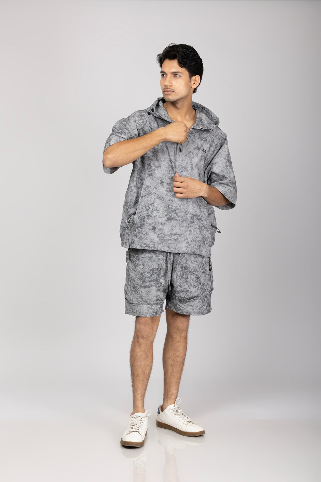 Grey Camo Cord Set