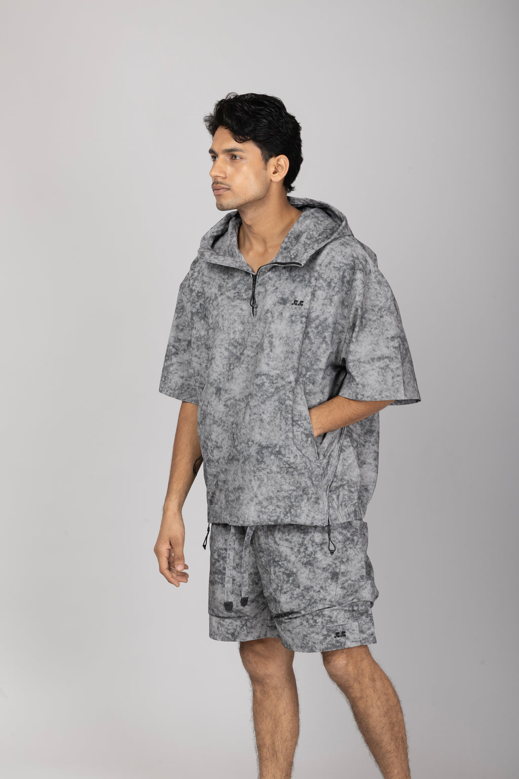 Grey Camo Cord Set