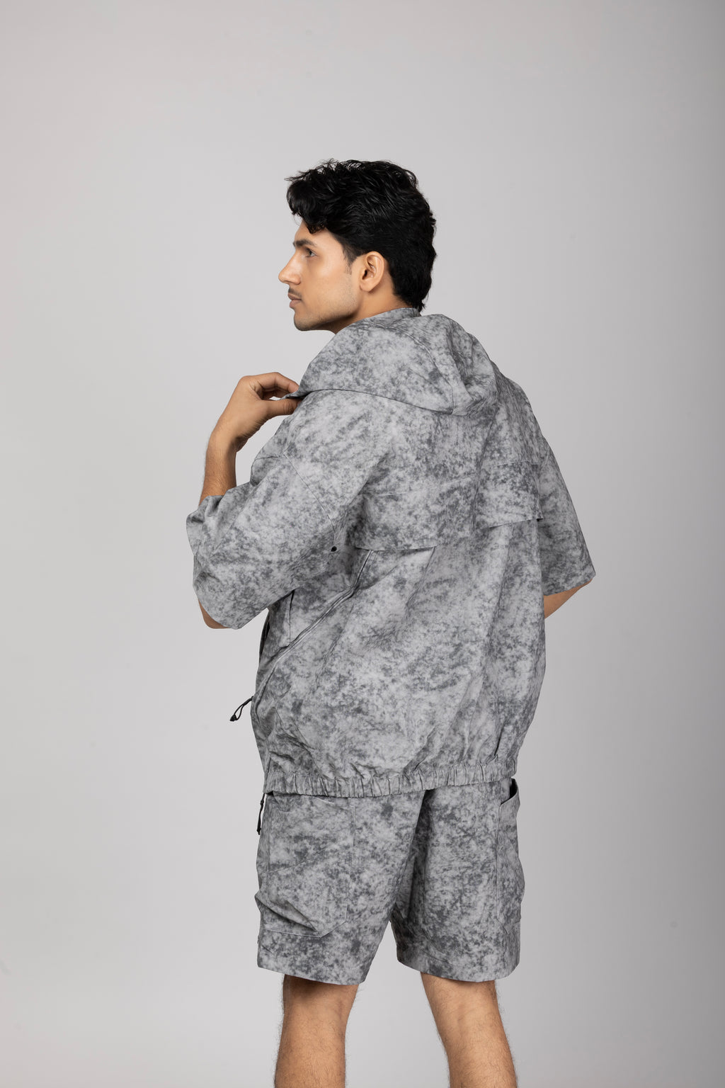 Grey Camo Cord Set