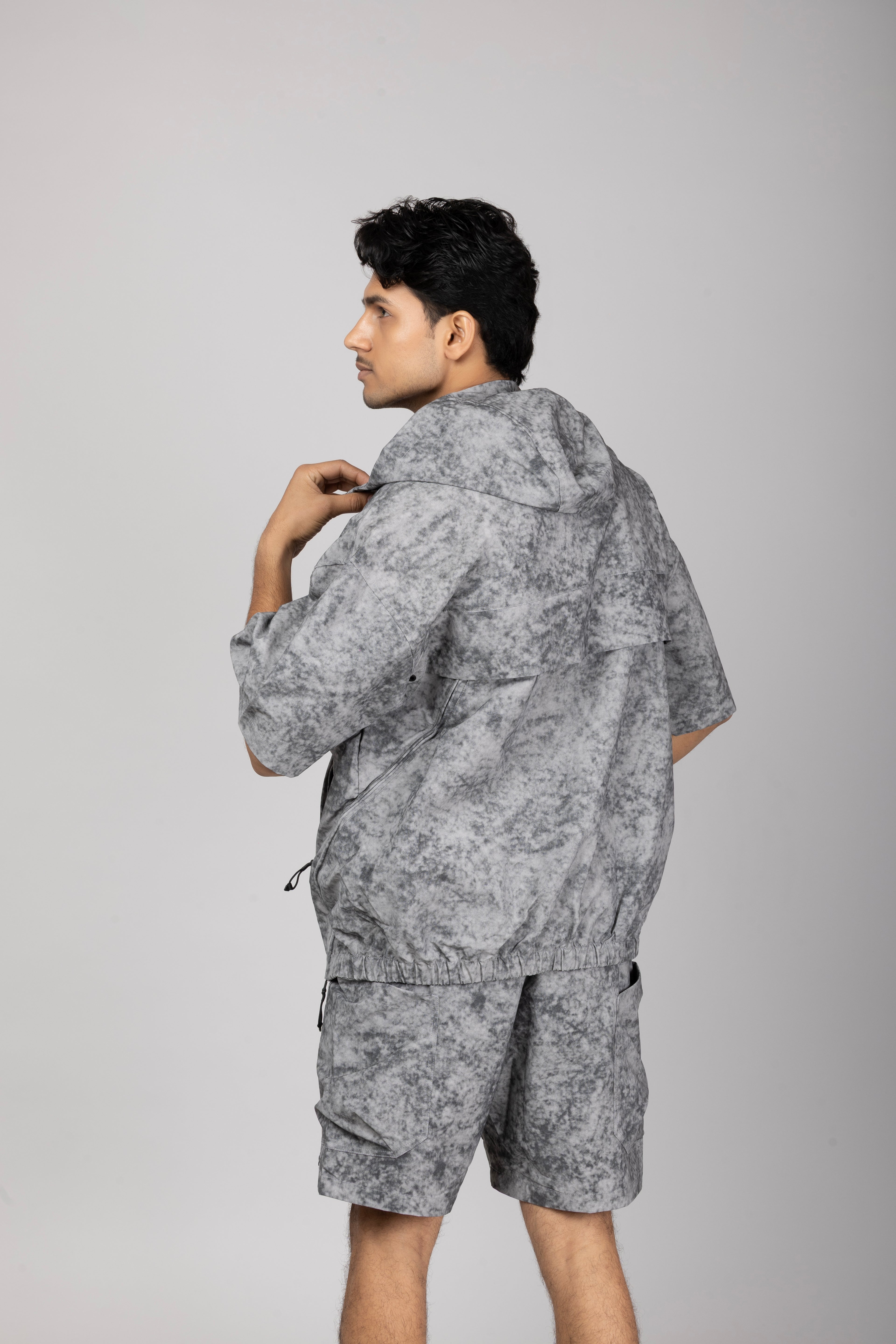 Grey Camo Cord Set