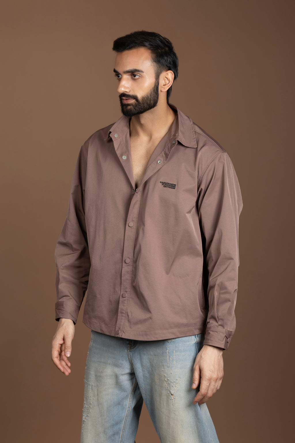 Pink Shirt Jacket