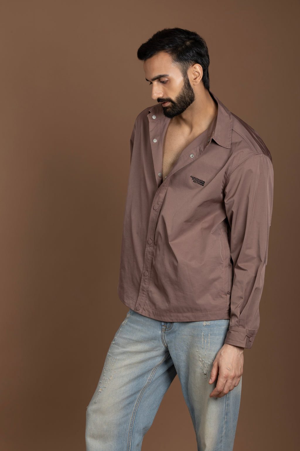 Pink Shirt Jacket