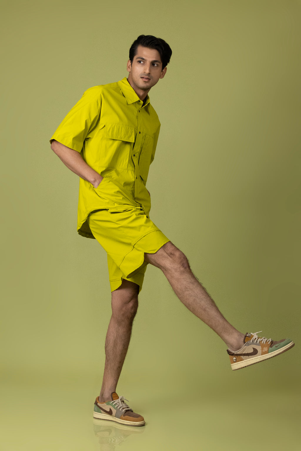 Neon Green Cord Set