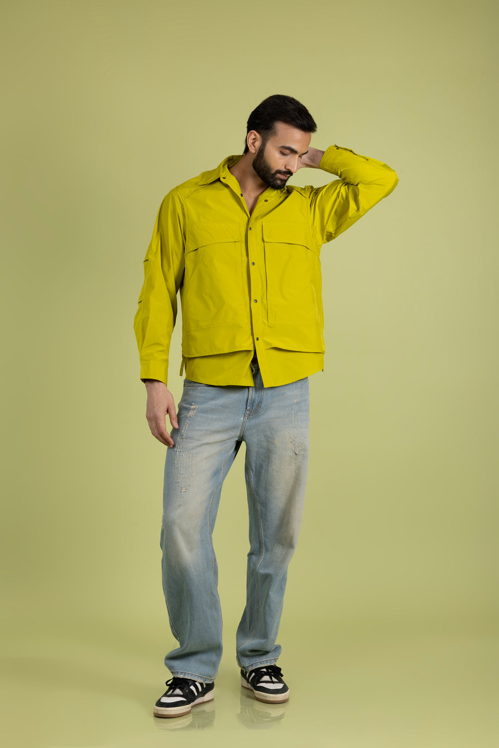 Green Shirt Jacket