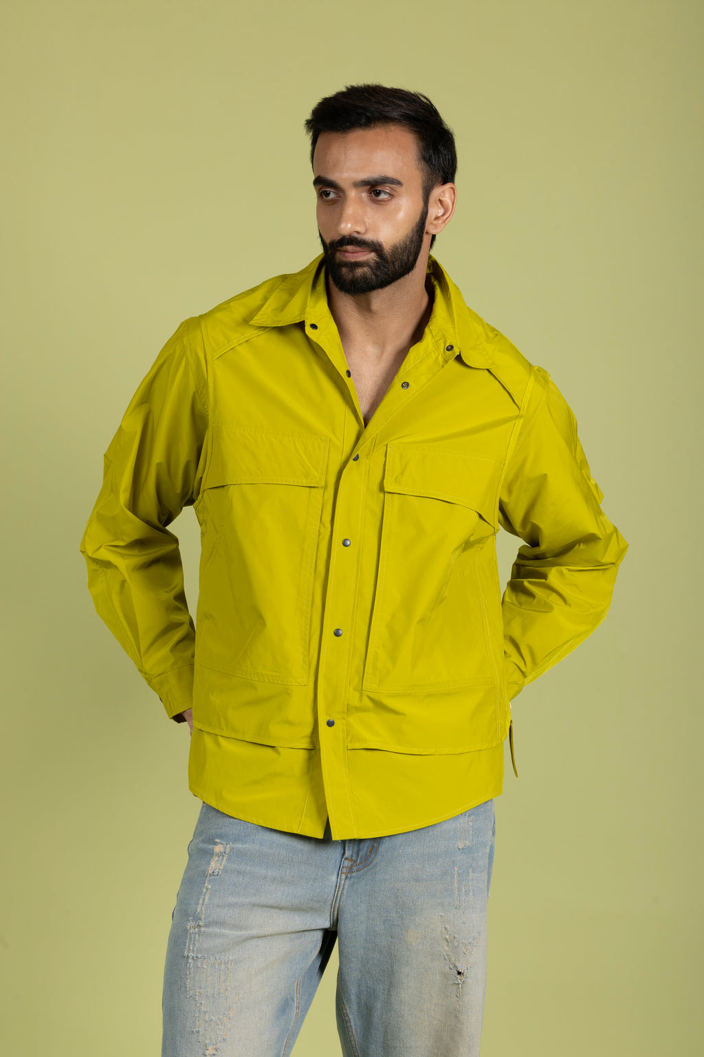 Green Shirt Jacket