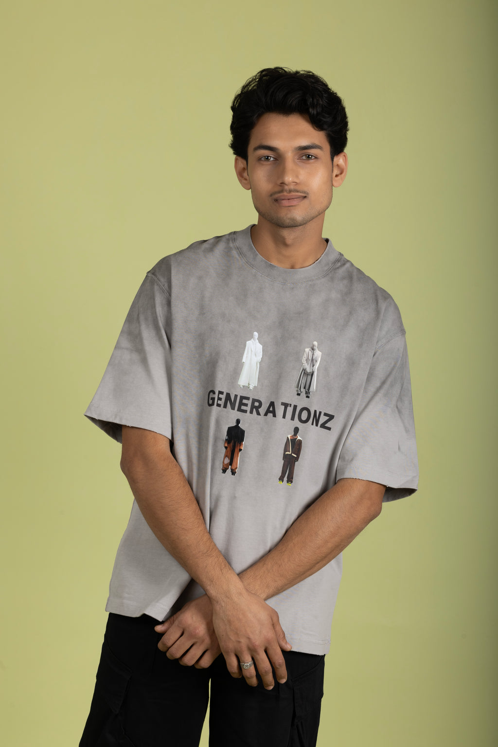 Crew Neck T-Shirt Grey