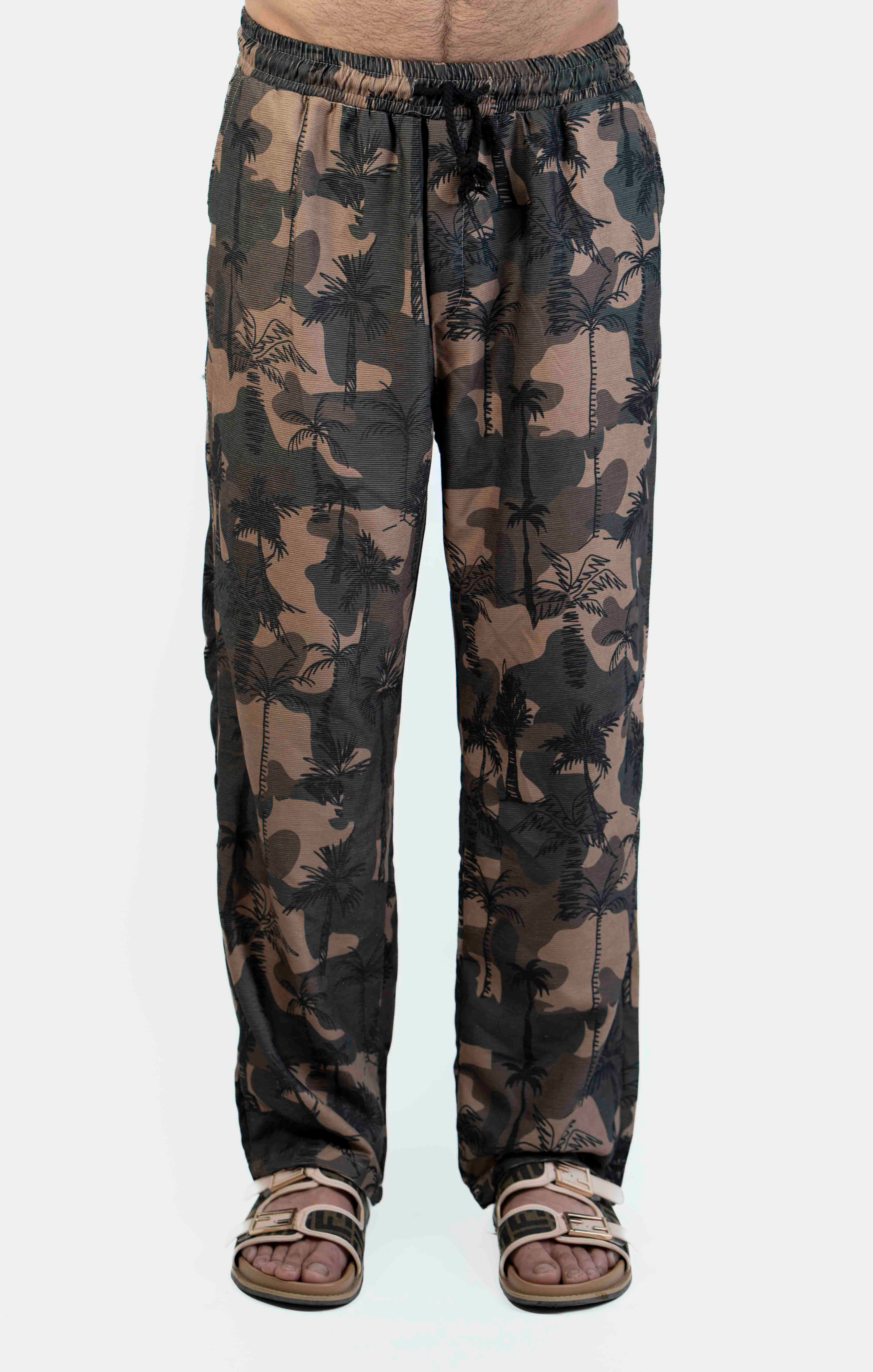 CAMEO PRINT CASUAL TROUSER