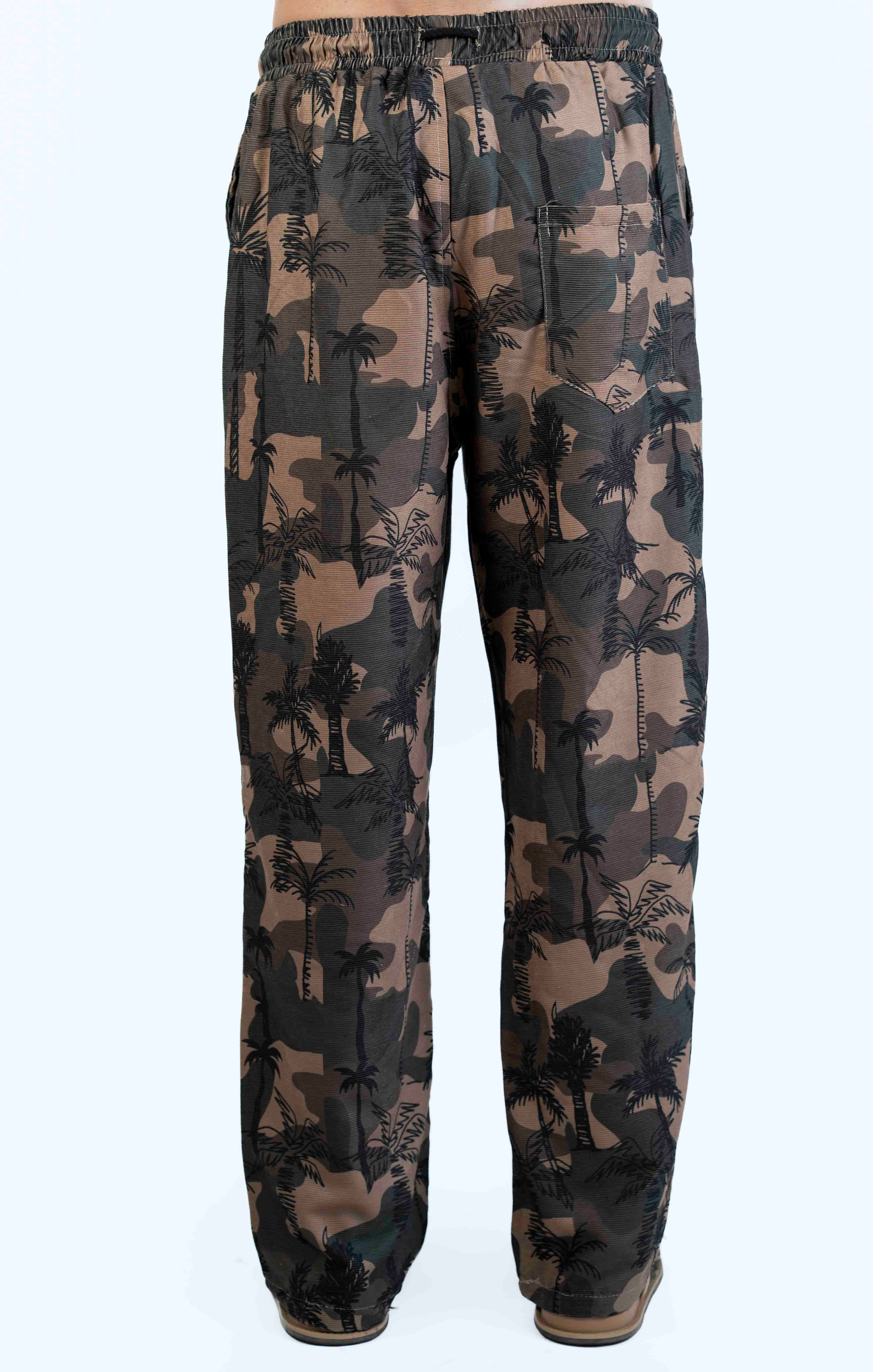 CAMEO PRINT CASUAL TROUSER