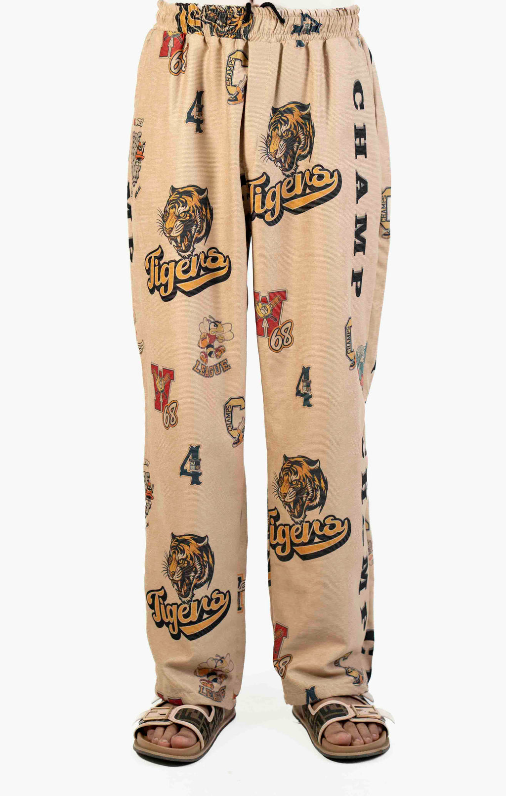 CARTOON PRINT CASUAL TROUSER