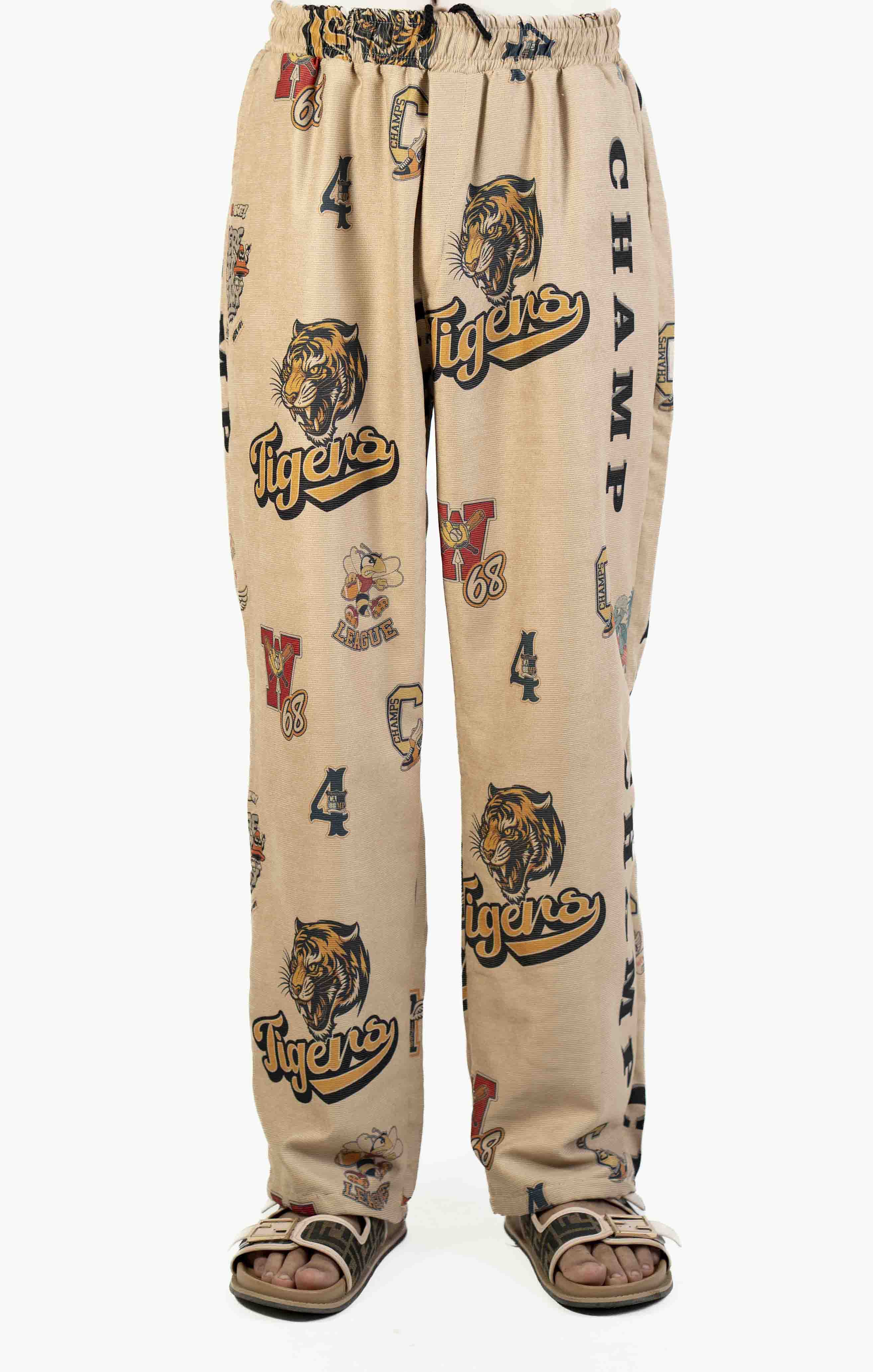 CARTOON PRINT CASUAL TROUSER