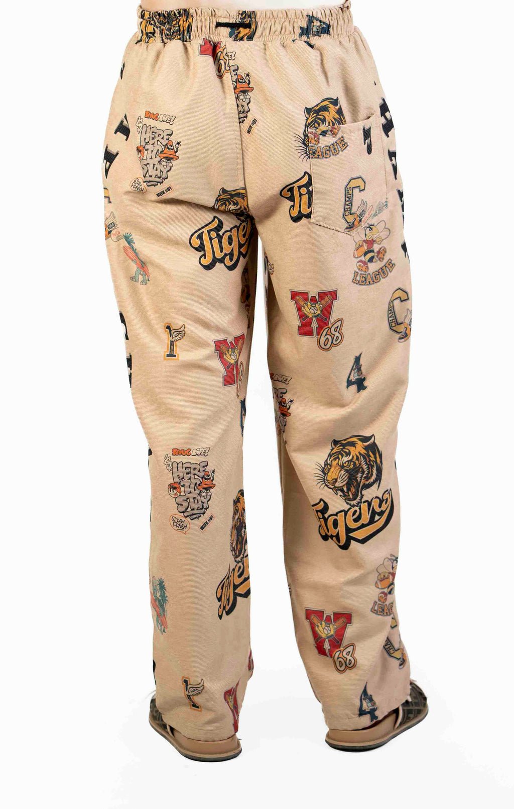 CARTOON PRINT CASUAL TROUSER