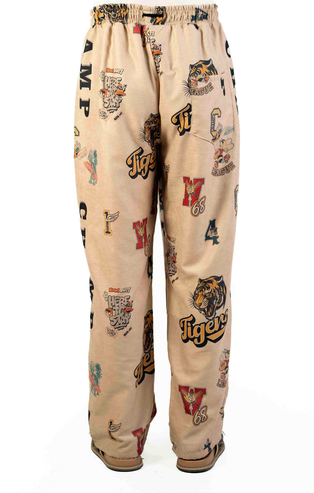 CARTOON PRINT CASUAL TROUSER