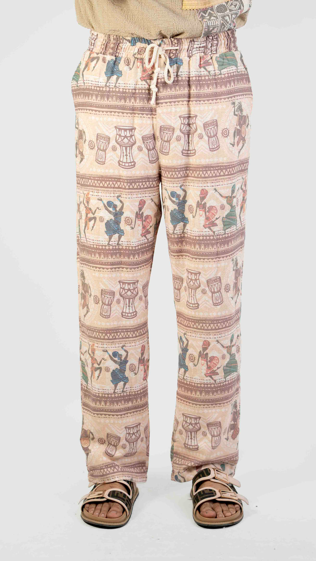 TRIBLE PRINT CASUAL TROUSER