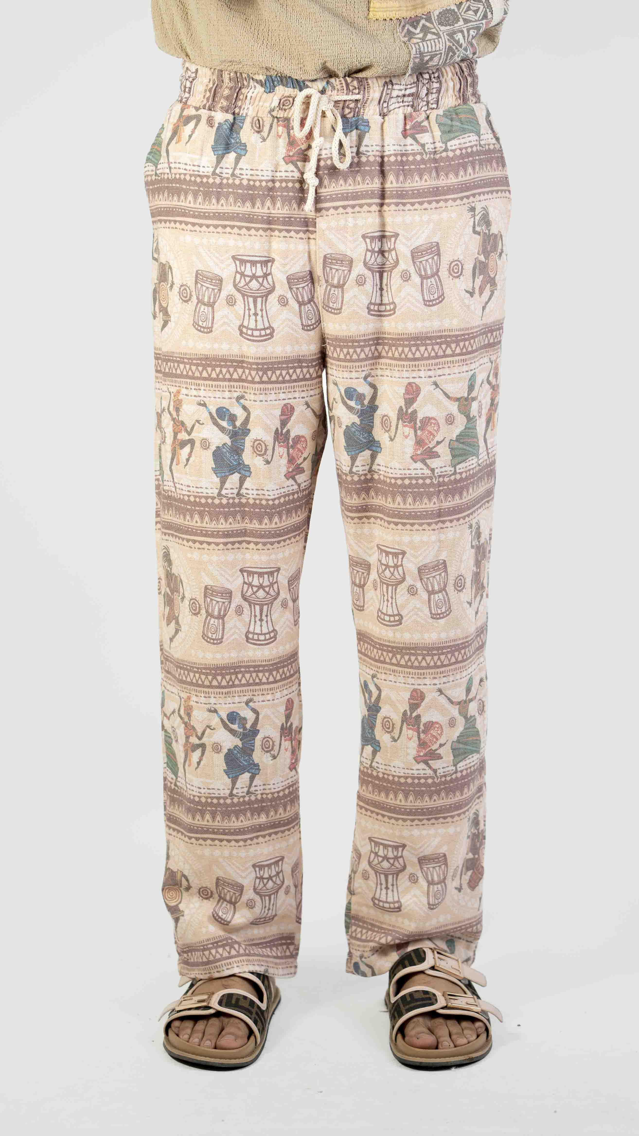TRIBLE PRINT CASUAL TROUSER