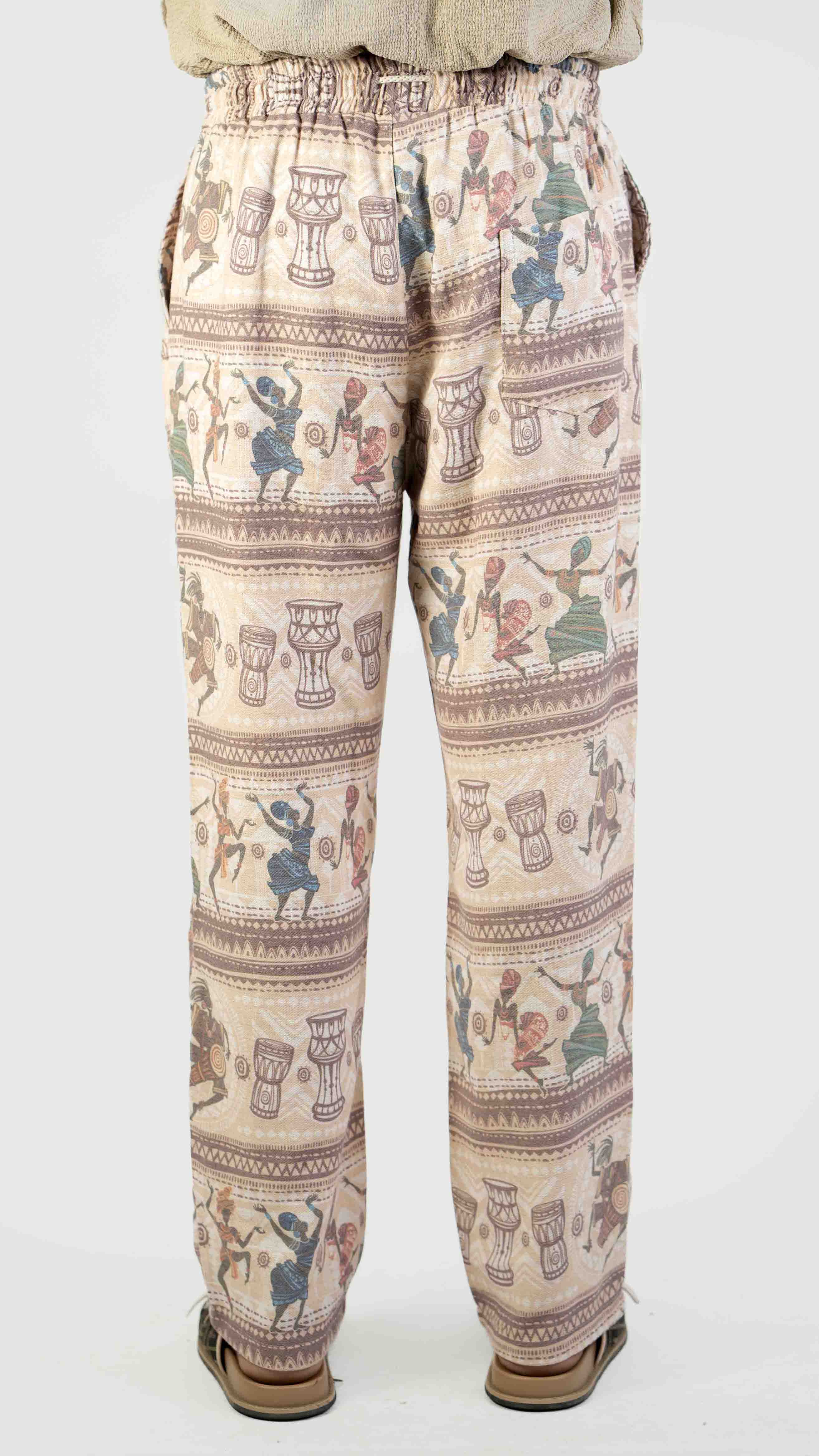 TRIBLE PRINT CASUAL TROUSER